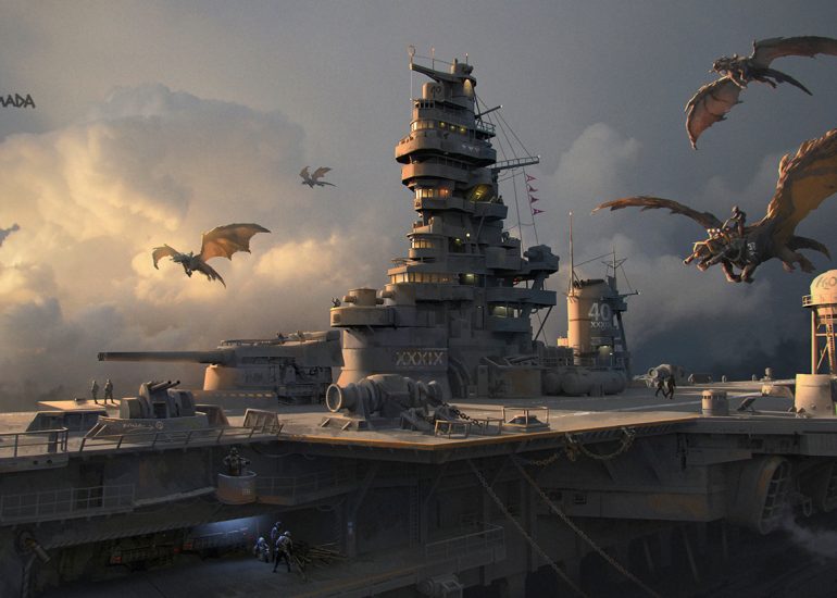 Dragon Carrier escort